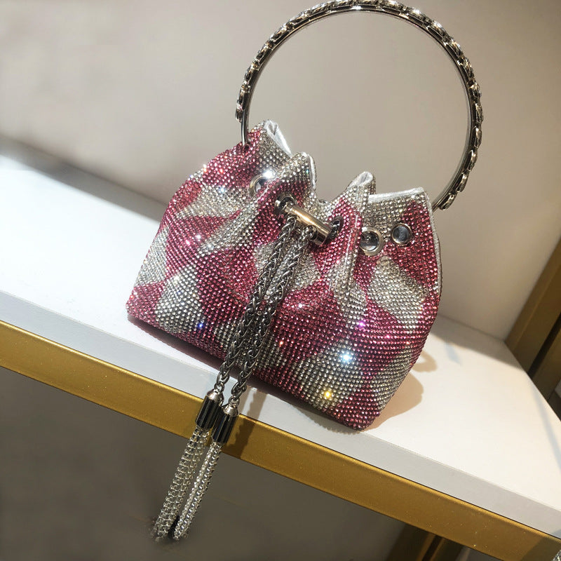 New Handbag Diamonds Evening Clutch Wedding Party Bag