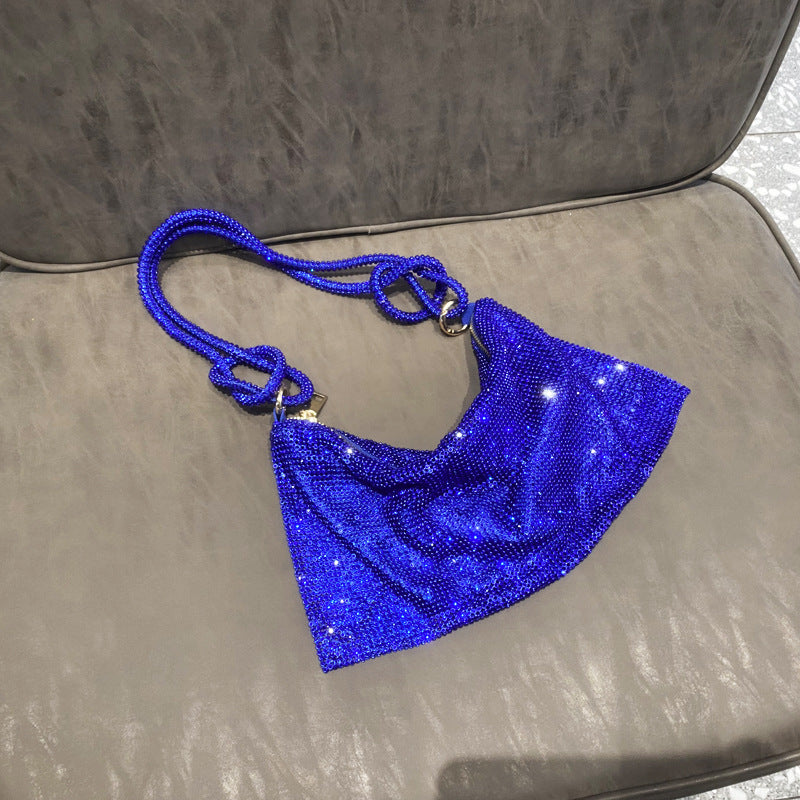 Rhinestone armband diamond handbag