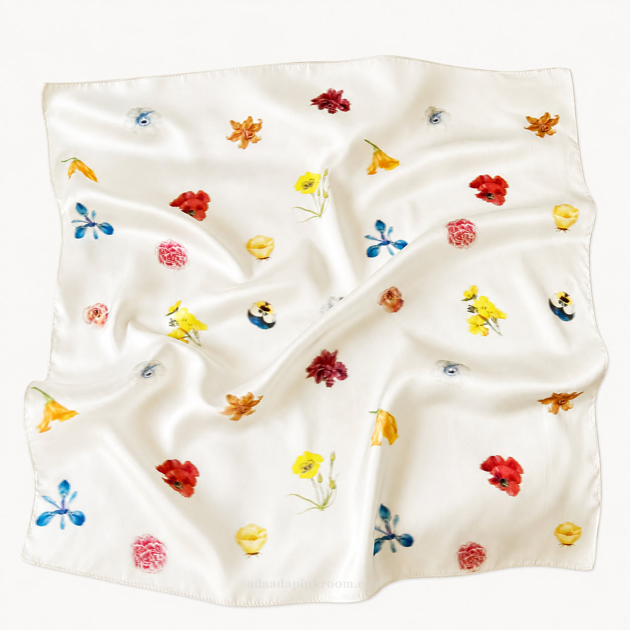 PRINTED SATIN SCARF