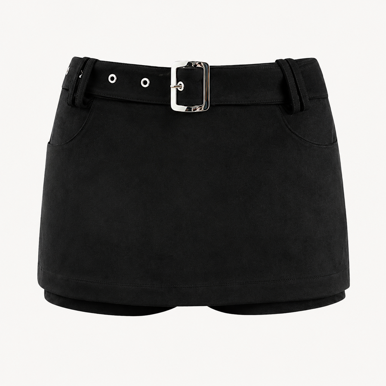 BELTED MINI SKORT