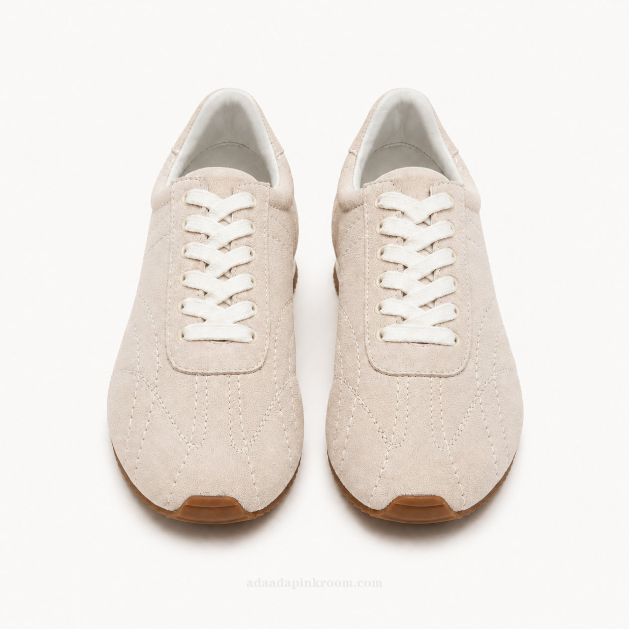 Soft Suede Lace-Up Sneakers