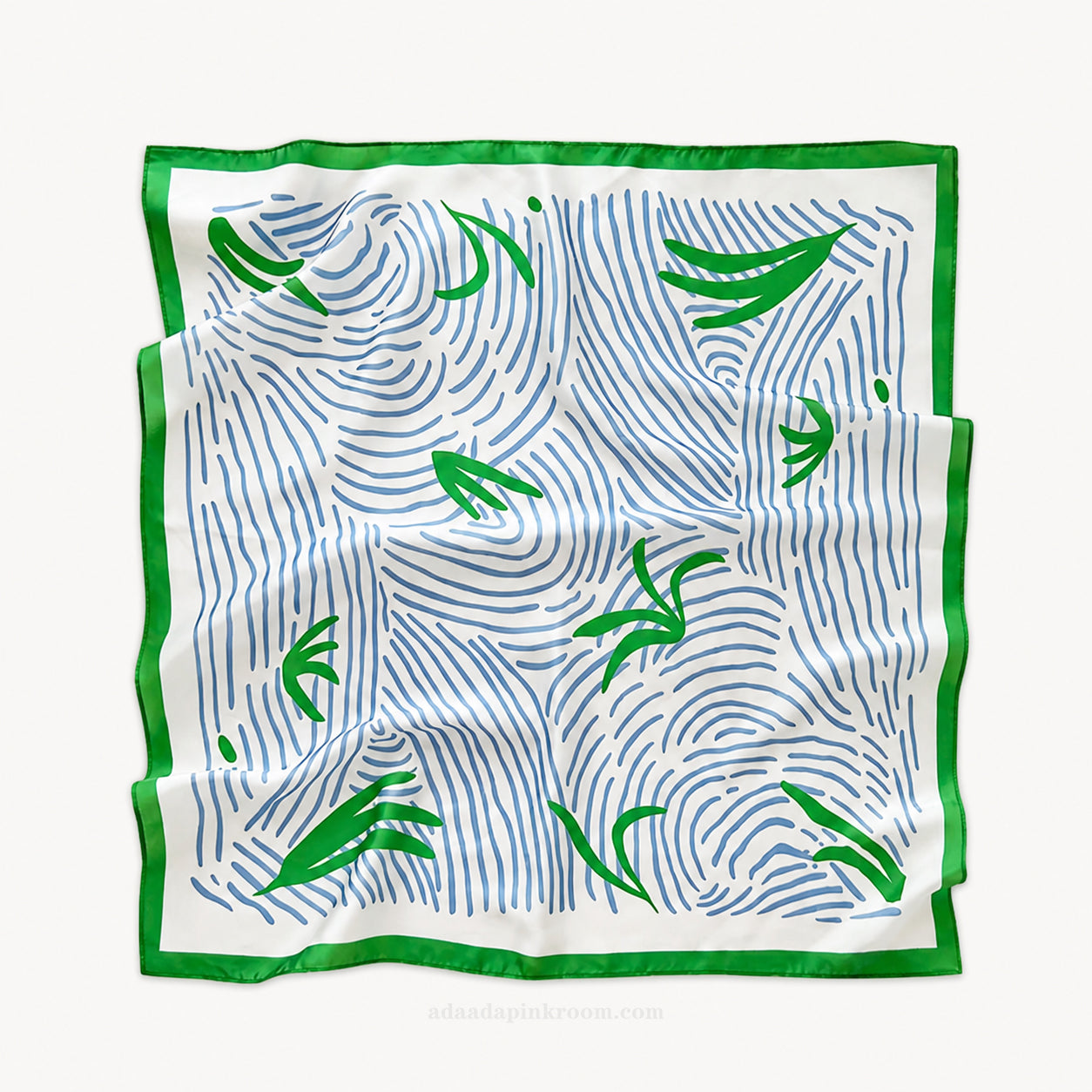 PRINTED SATIN SCARF
