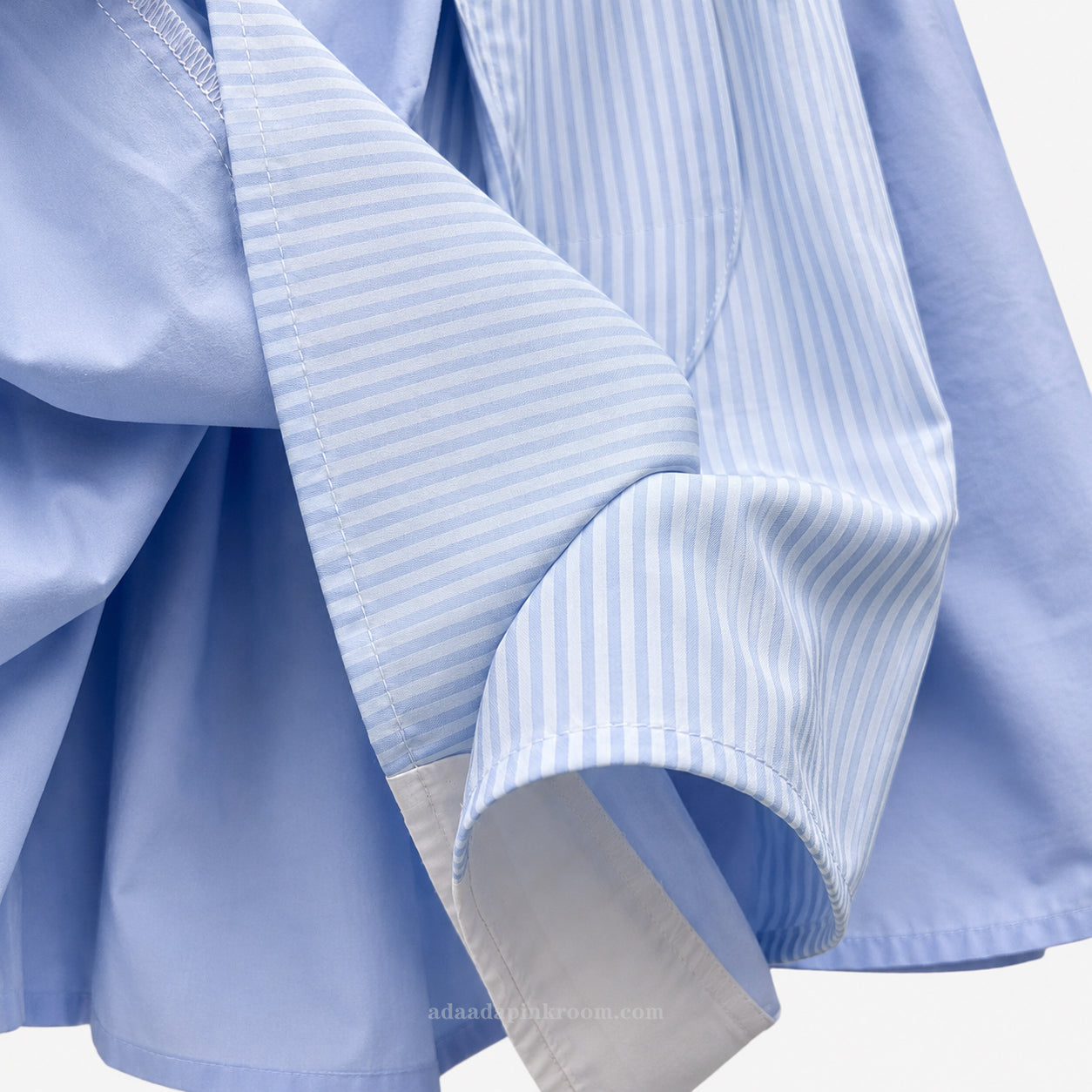 Striped Poplin Skort