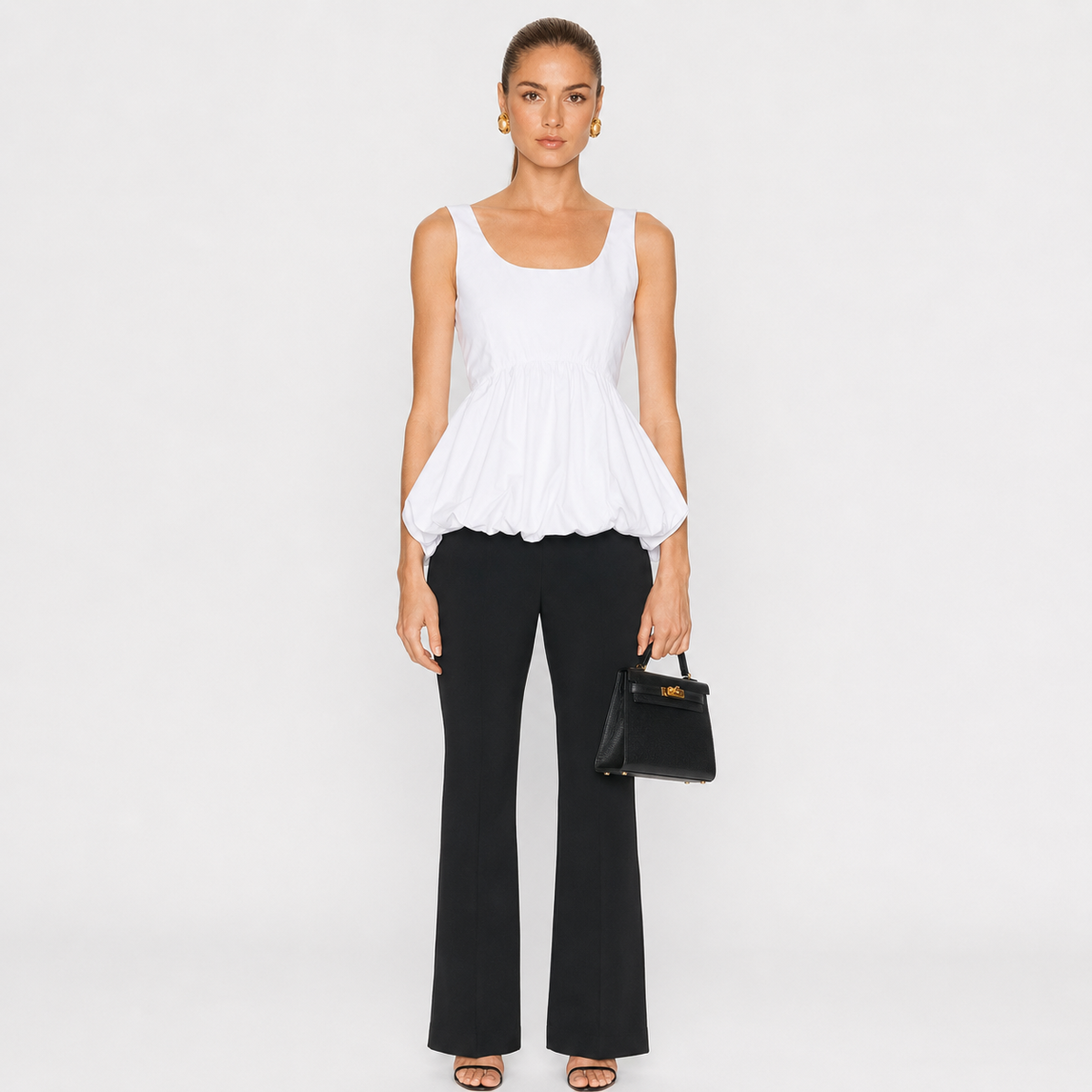 Bubble Hem Top