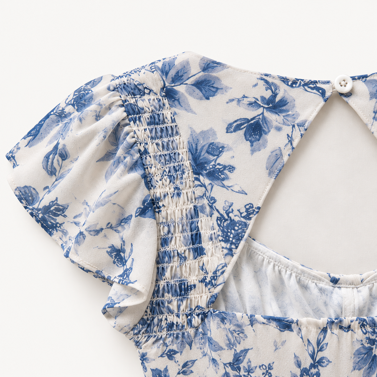 Marigold Ruffle Hem Midi Dress