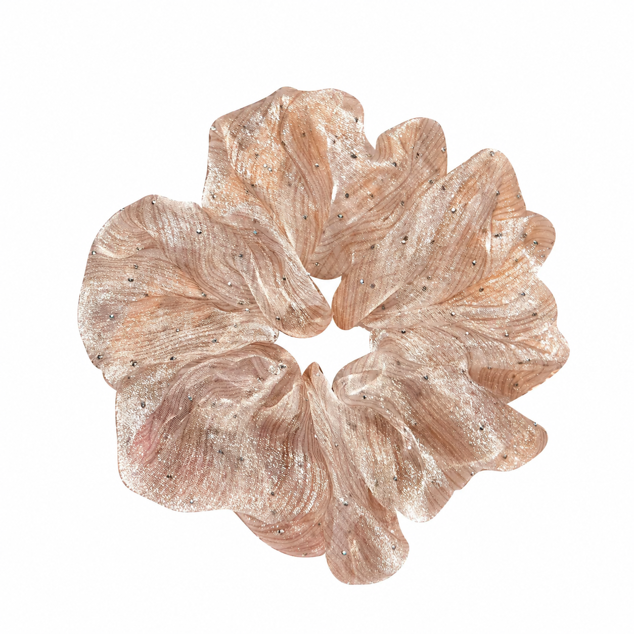 Scrunchie in Champagne Sugar