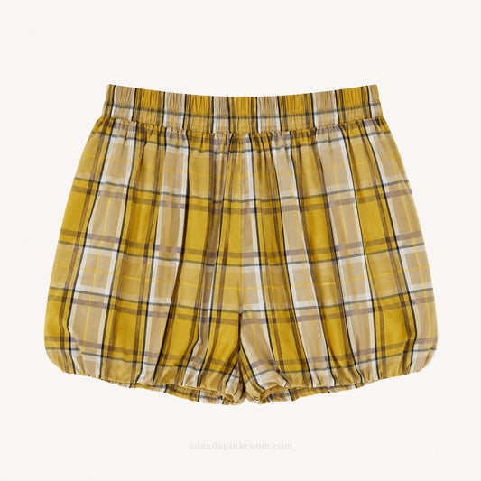 MARGOT Checked Bubble Shorts