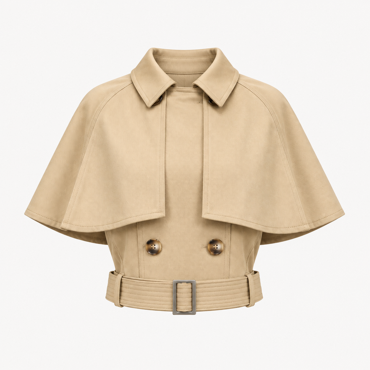 Sable Cape Overlay Jacket