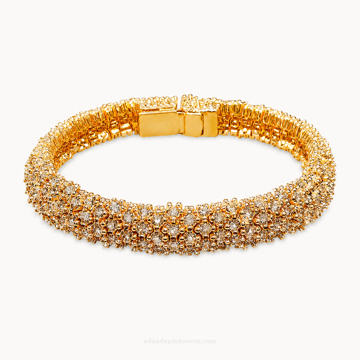 Gold Crystal Bracelet