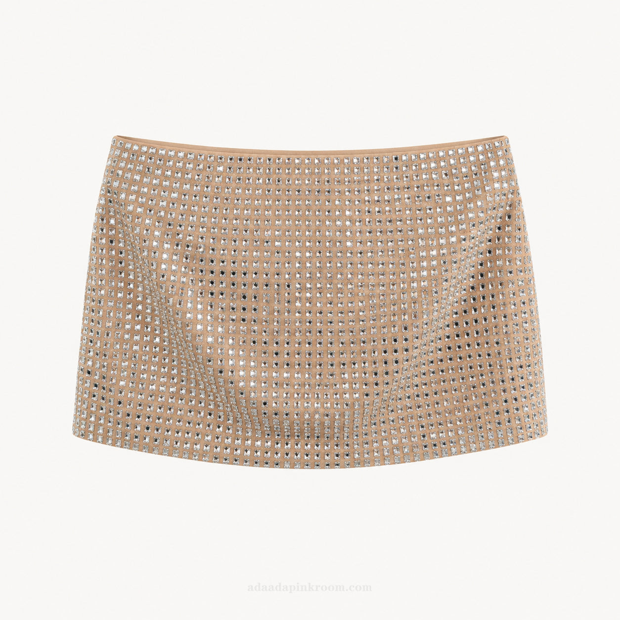 Rhinestone Mini Skirt