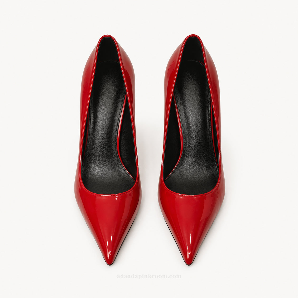 Calfskin Pointed-Toe Pumps