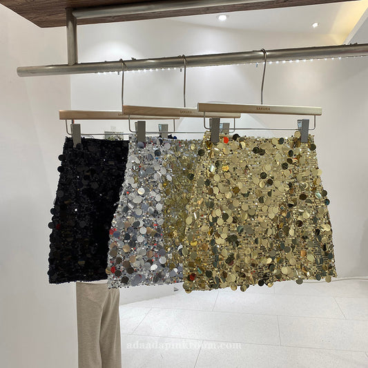 Sequined skirt