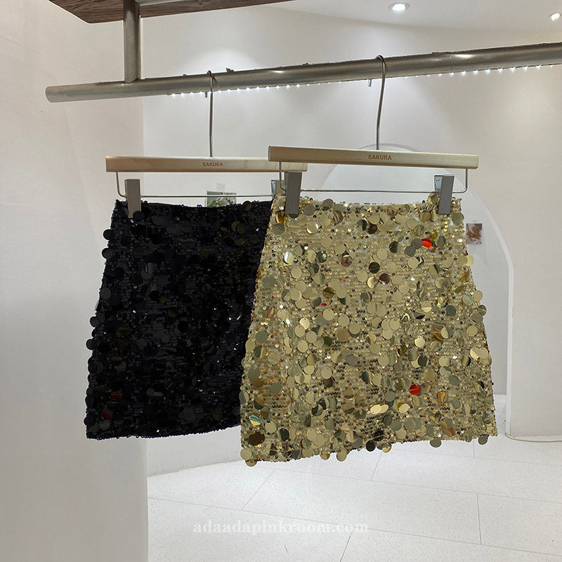 Sequined skirt