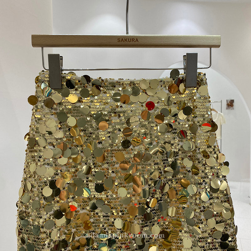 Sequined skirt