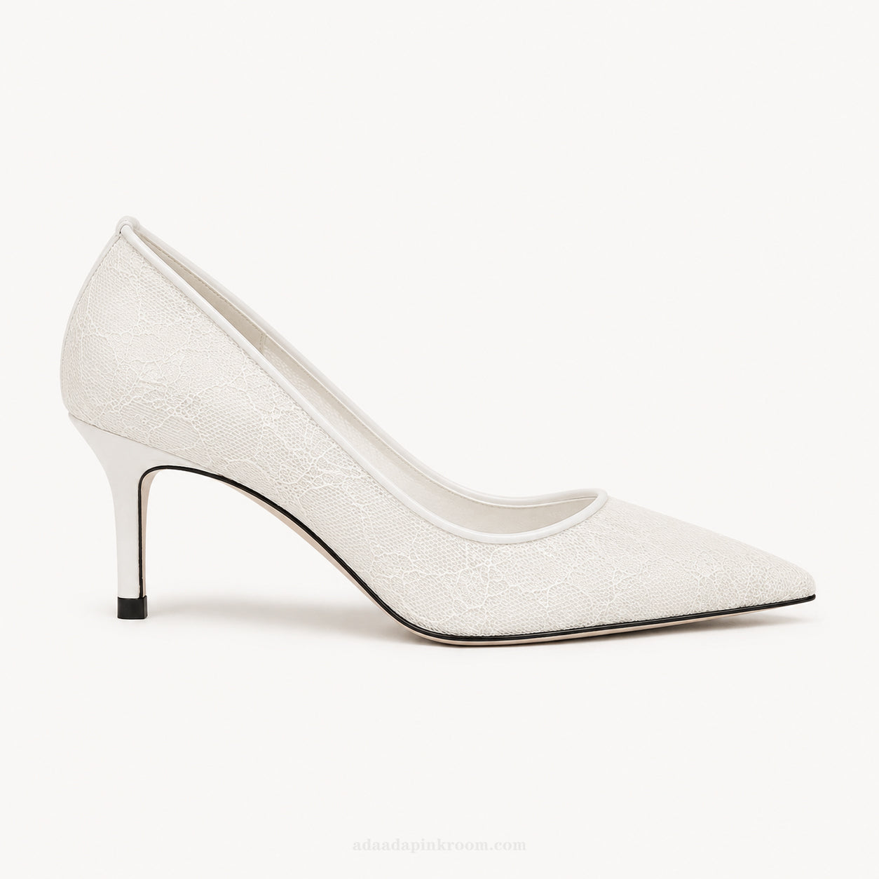 Lace Pointed Heels