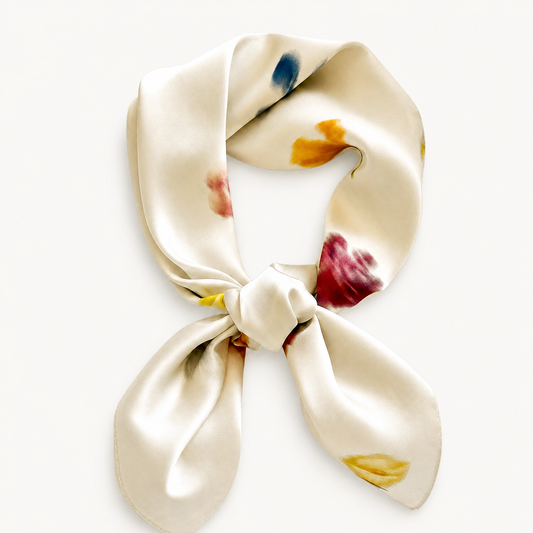 PRINTED SATIN SCARF