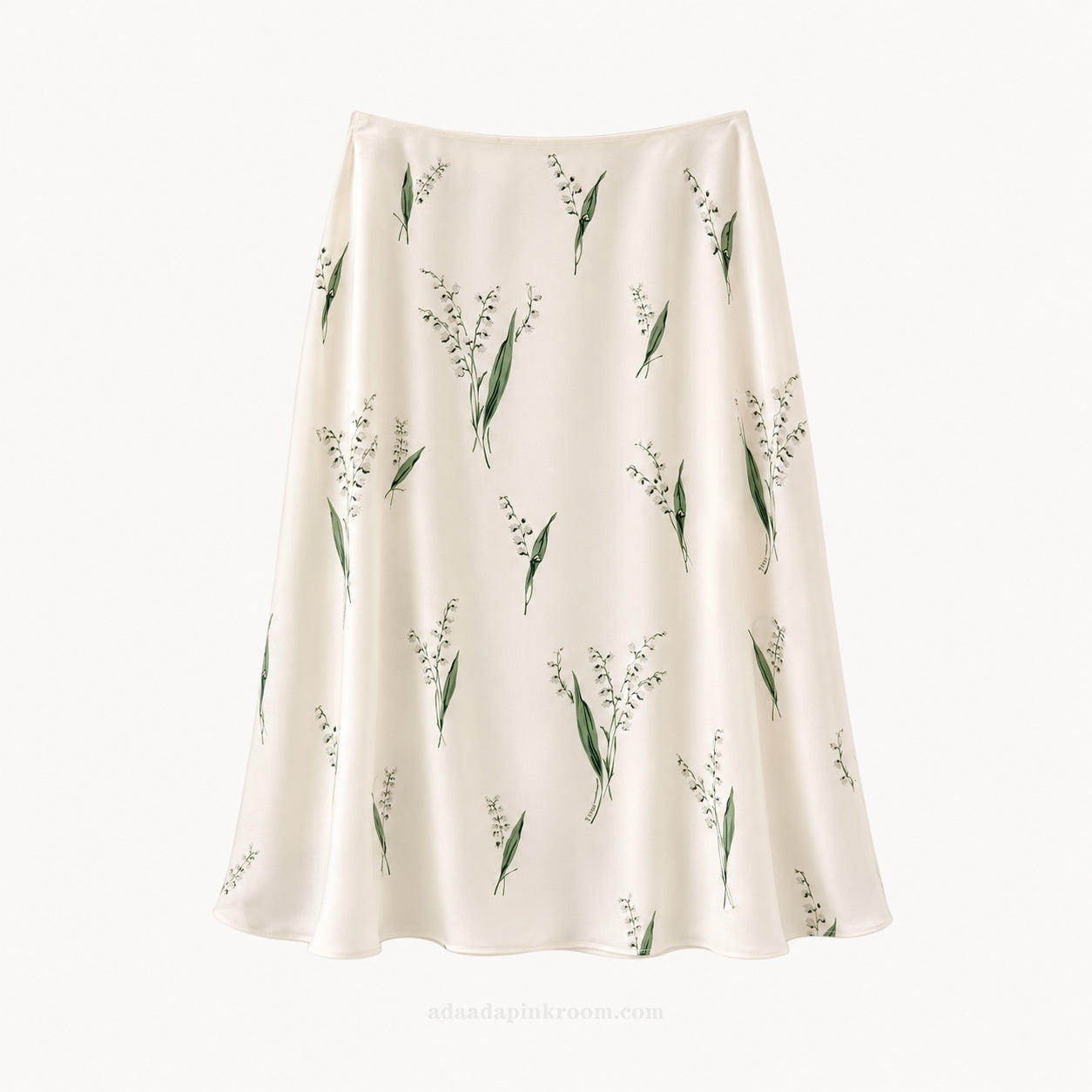 LILY PRINT MIDI SKIRT