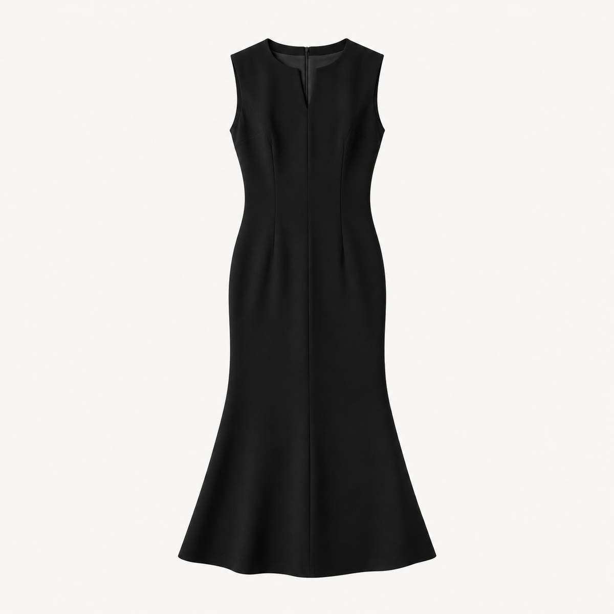 Calla Triacetate Midi Dress - Ivory