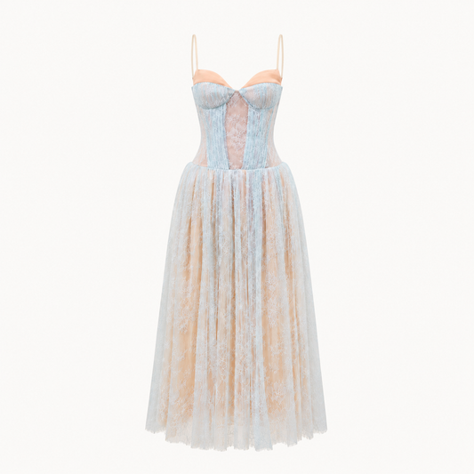 Fleur Panel Maxi Dress