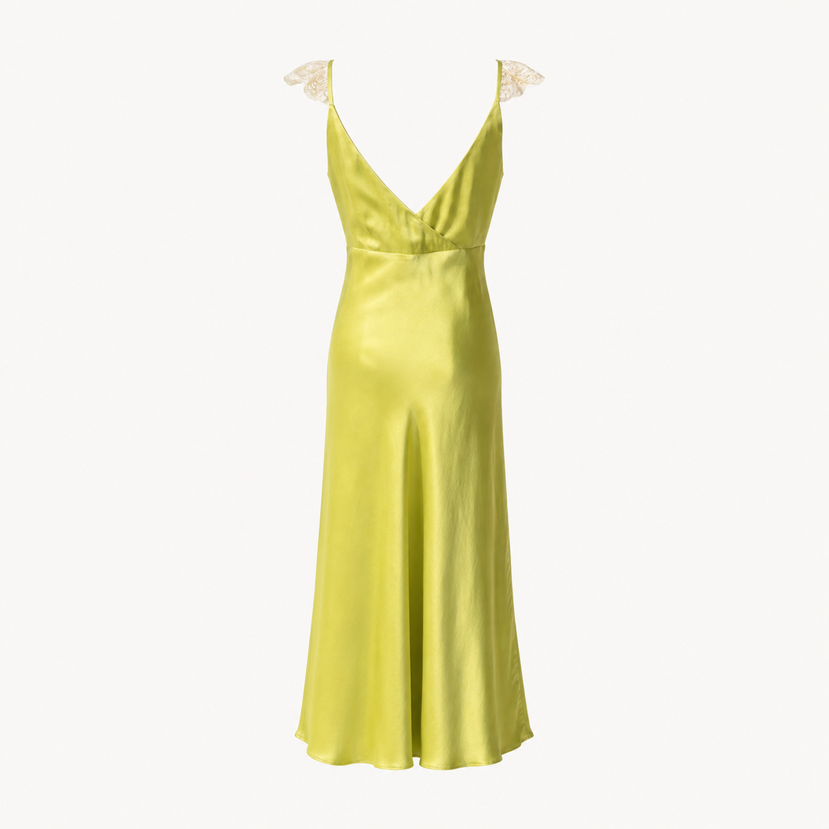 Lace Strap Maxi Slip Dress