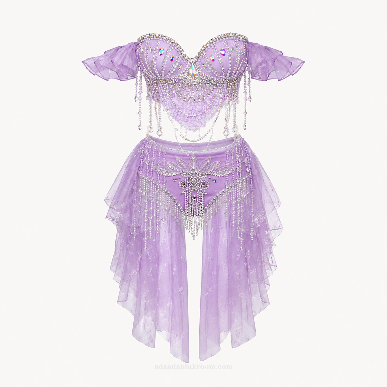 Embellished Tulle Festival Set