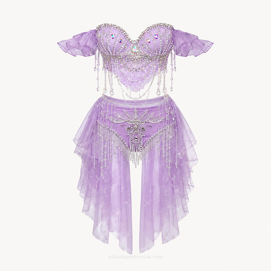 Embellished Tulle Festival Set