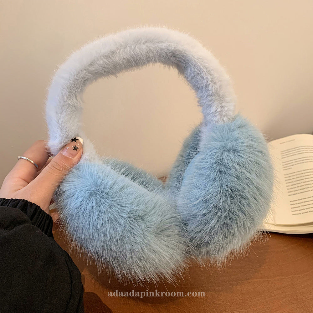 Plush warm earmuffs