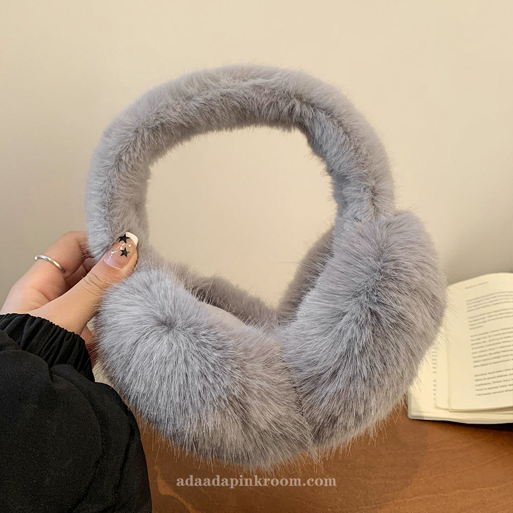 Plush warm earmuffs