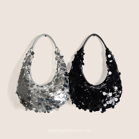 Single shoulder underarm evening bag