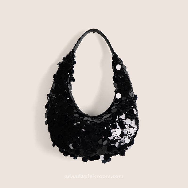 Single shoulder underarm evening bag