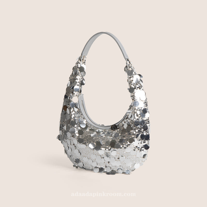 Single shoulder underarm evening bag