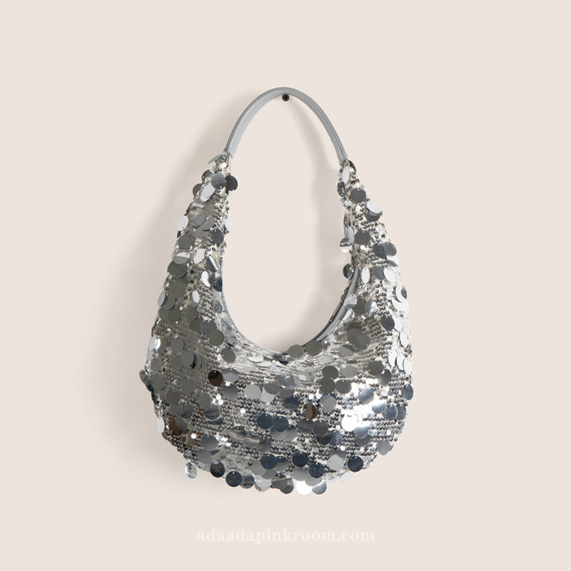 Single shoulder underarm evening bag