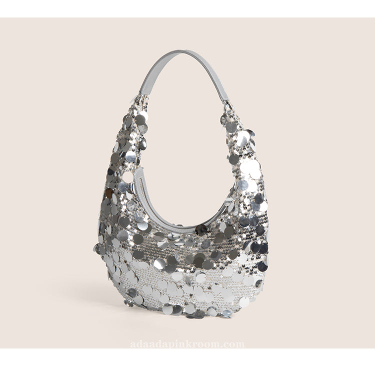 Single shoulder underarm evening bag