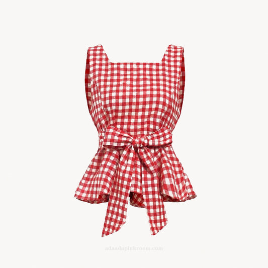Gingham Bow