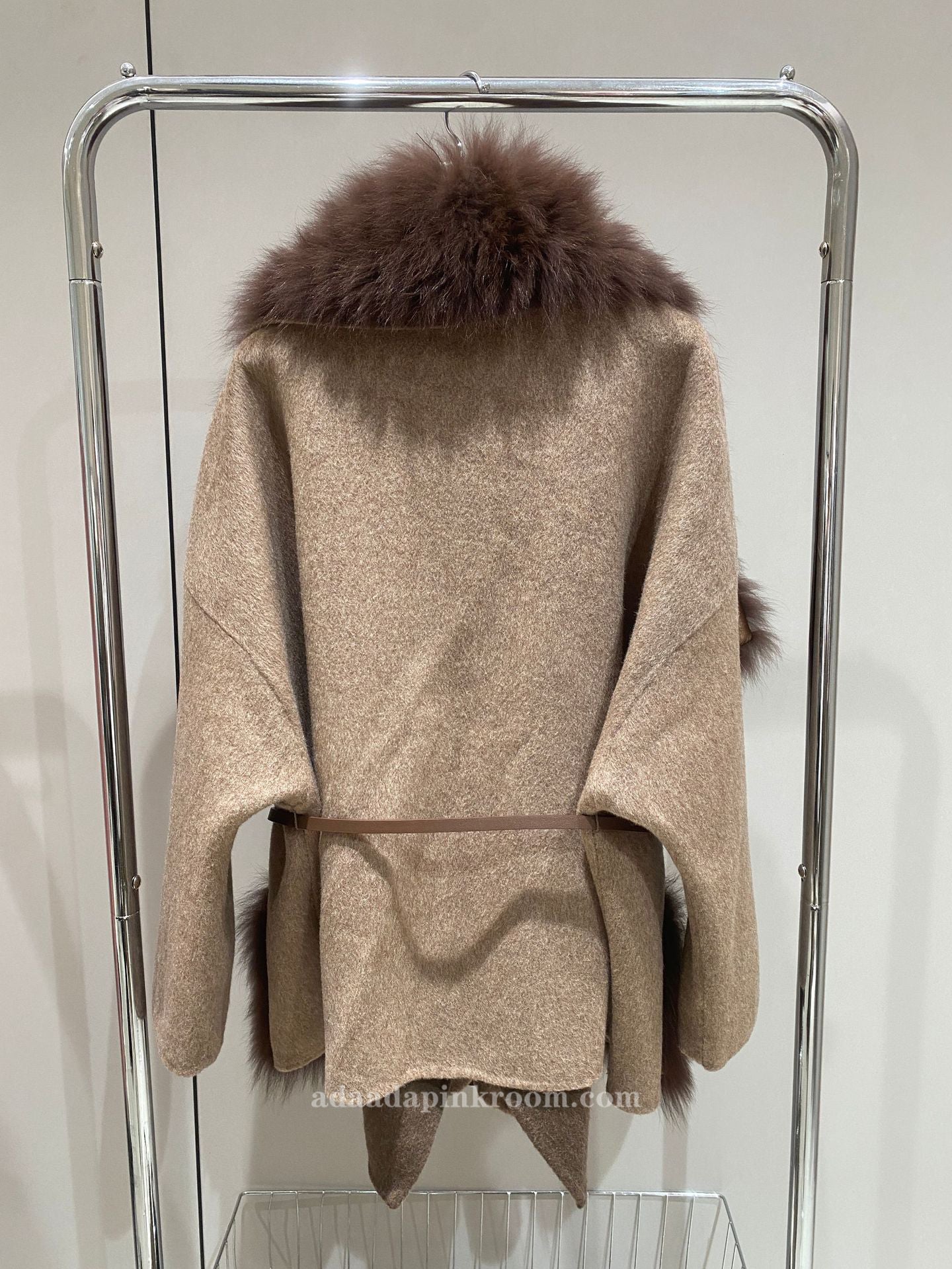Fox fur coat