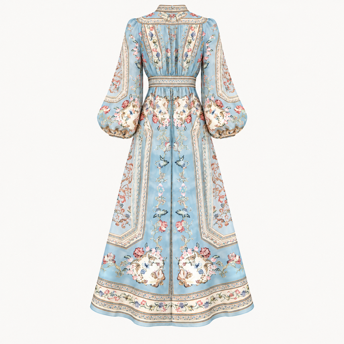 Celeste Floral Print Maxi Dress