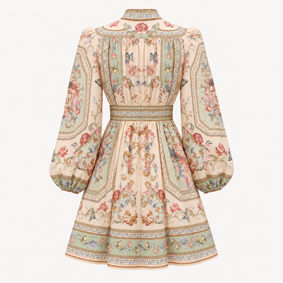 Marigold Floral Mini Dress
