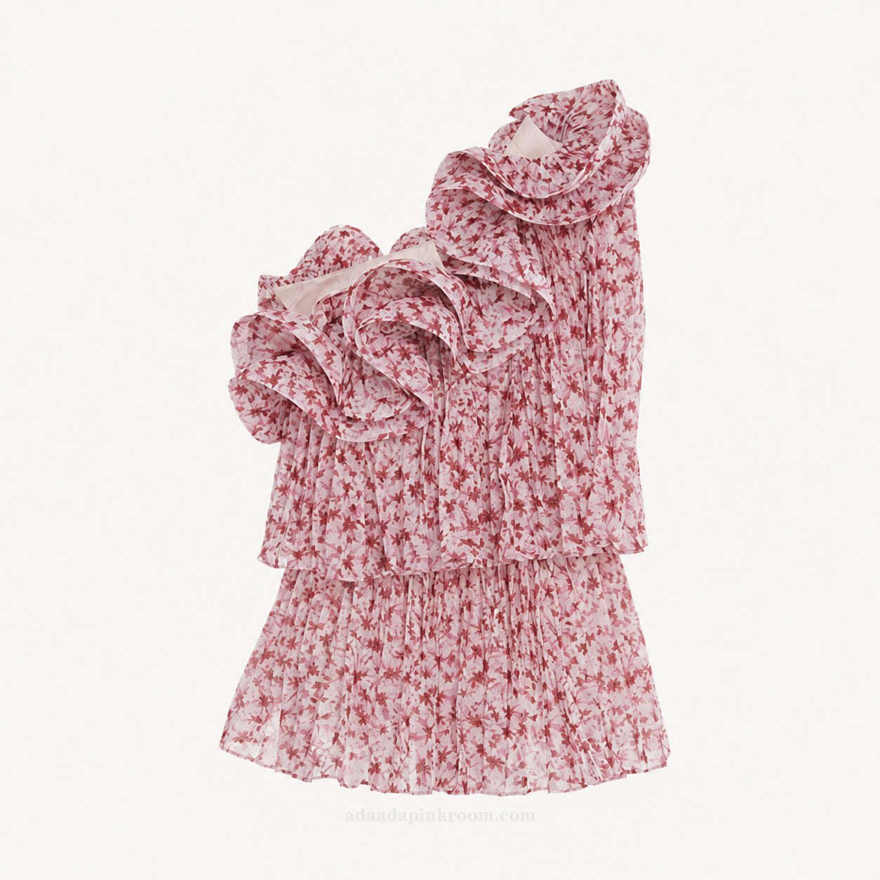 Floral Ruffle Top