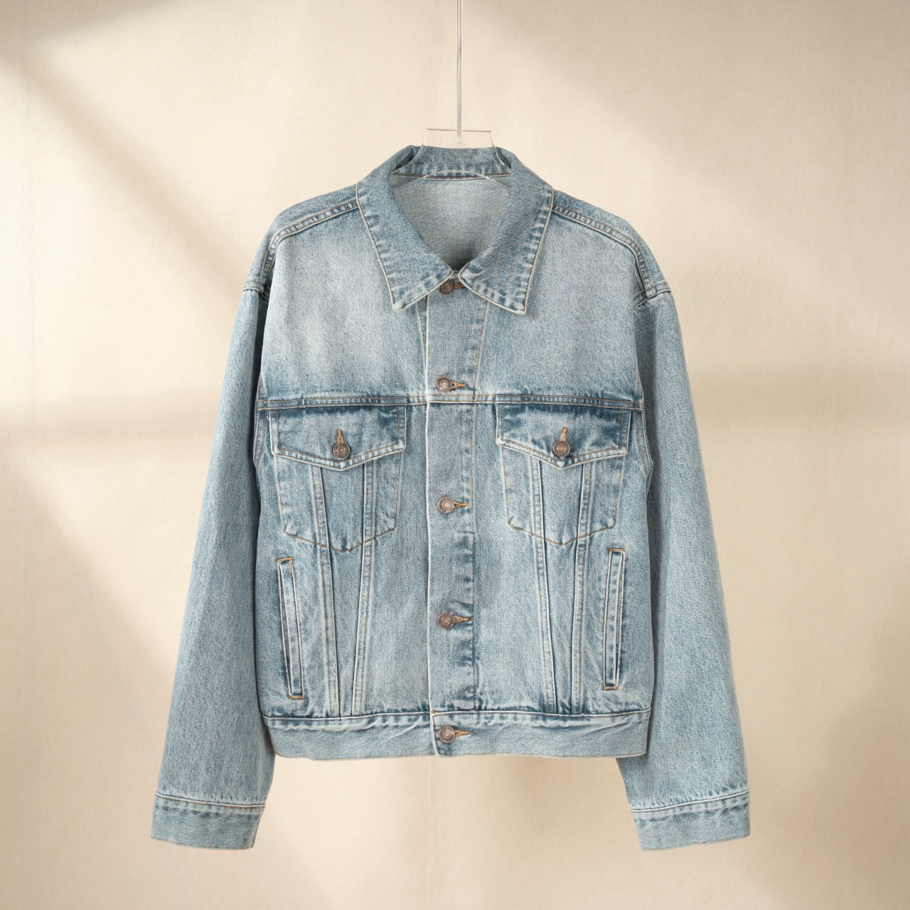Short denim jacket