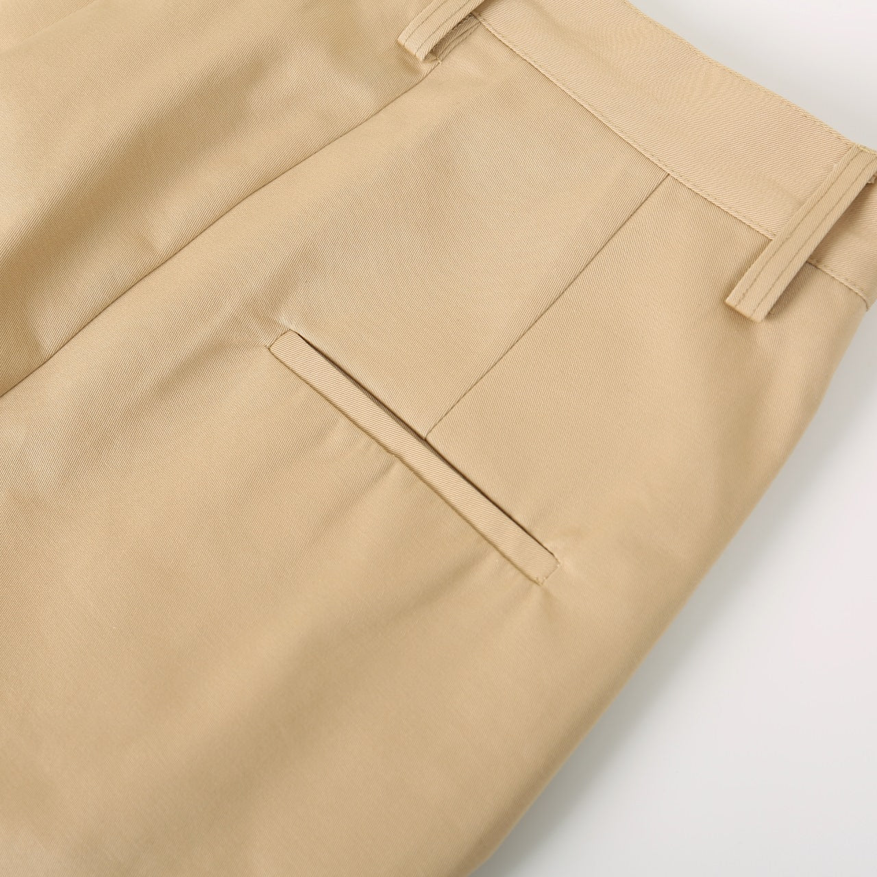 Draped skirt with belt