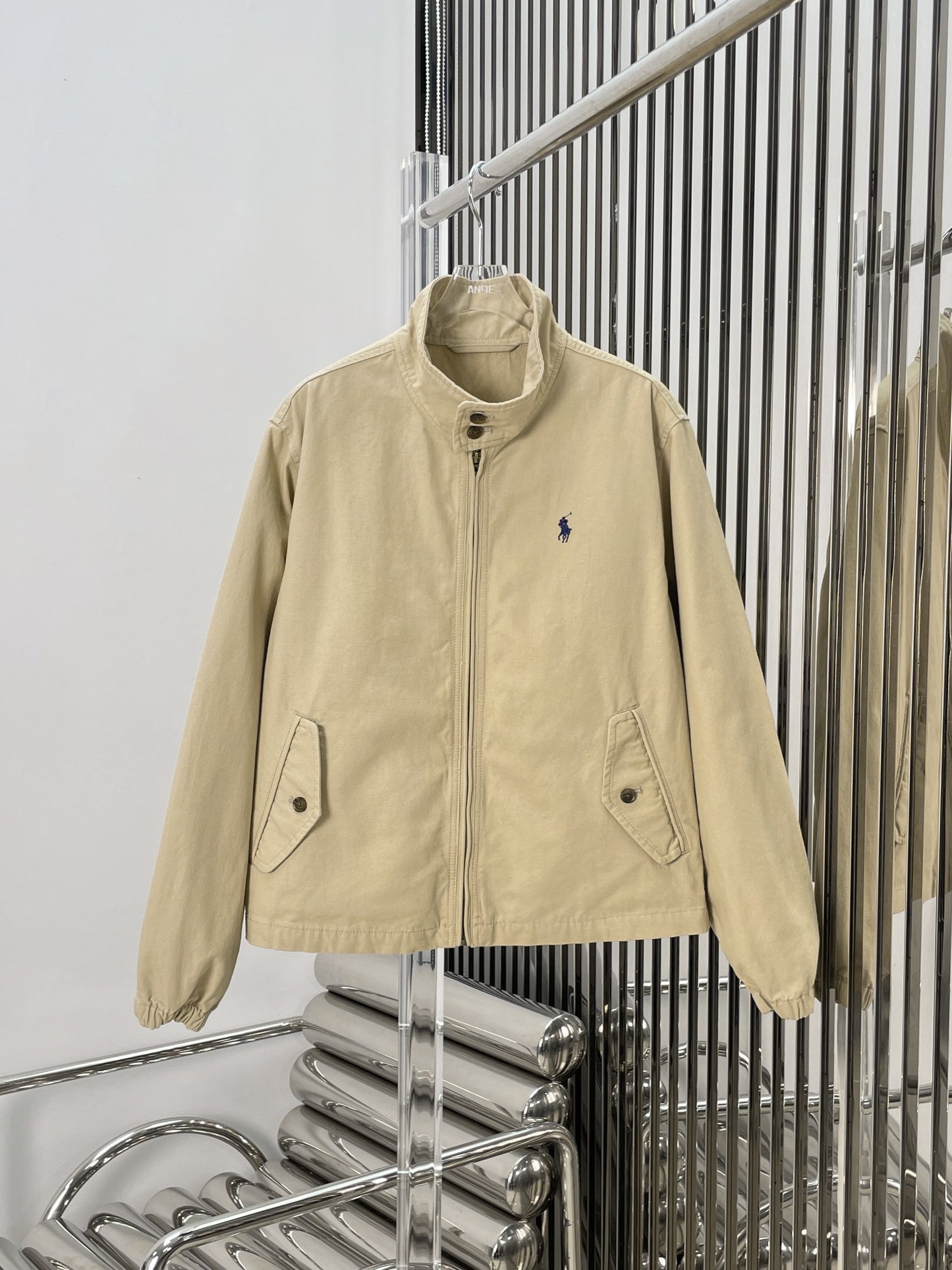 Embroidered Khaki jacket