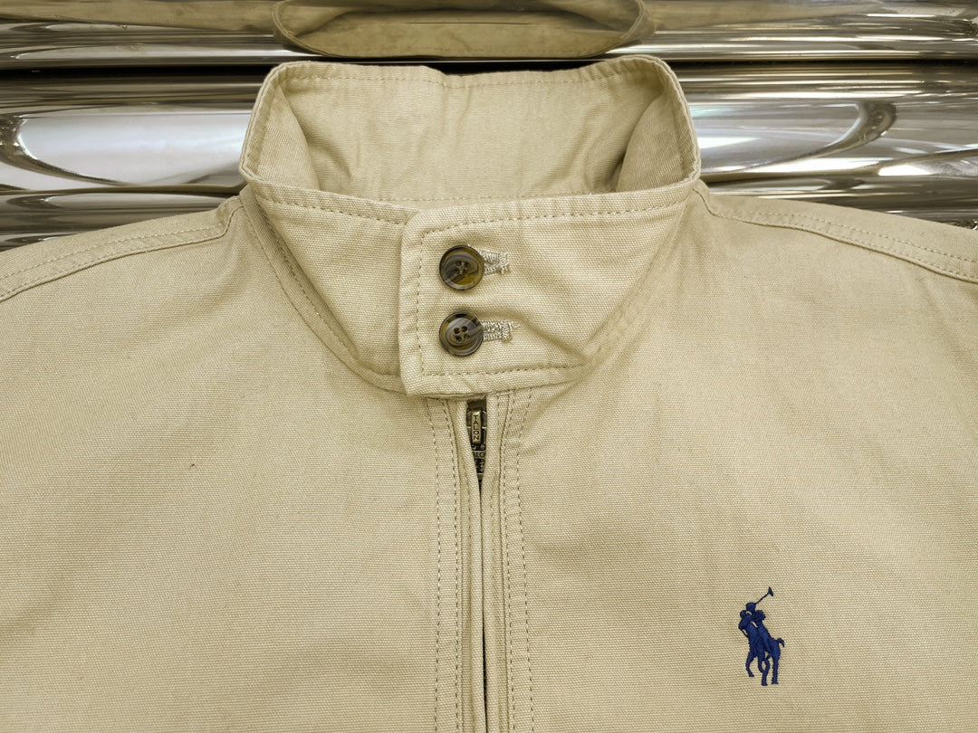 Embroidered Khaki jacket