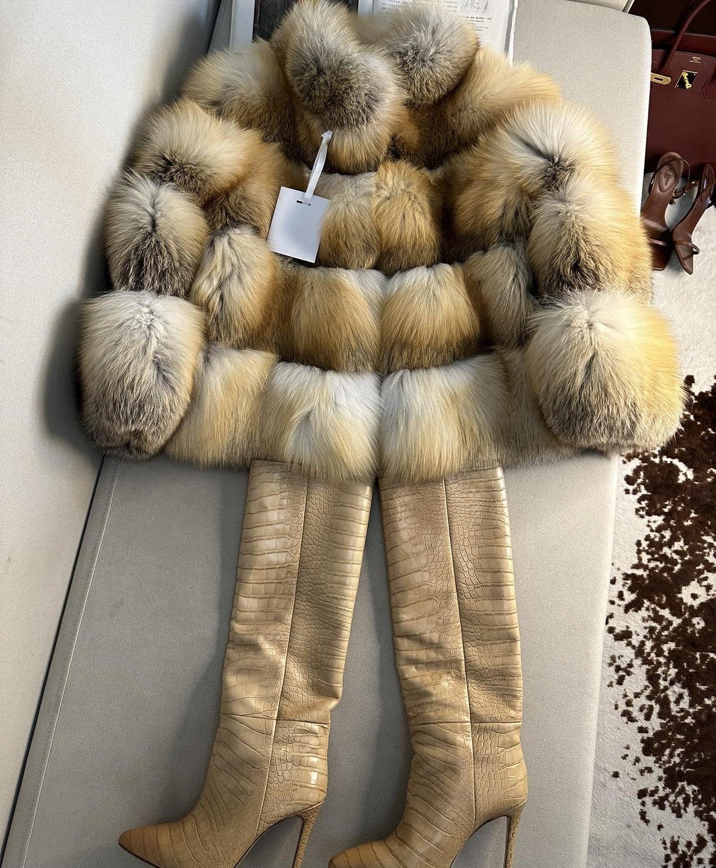 Golden Island Fox Fur