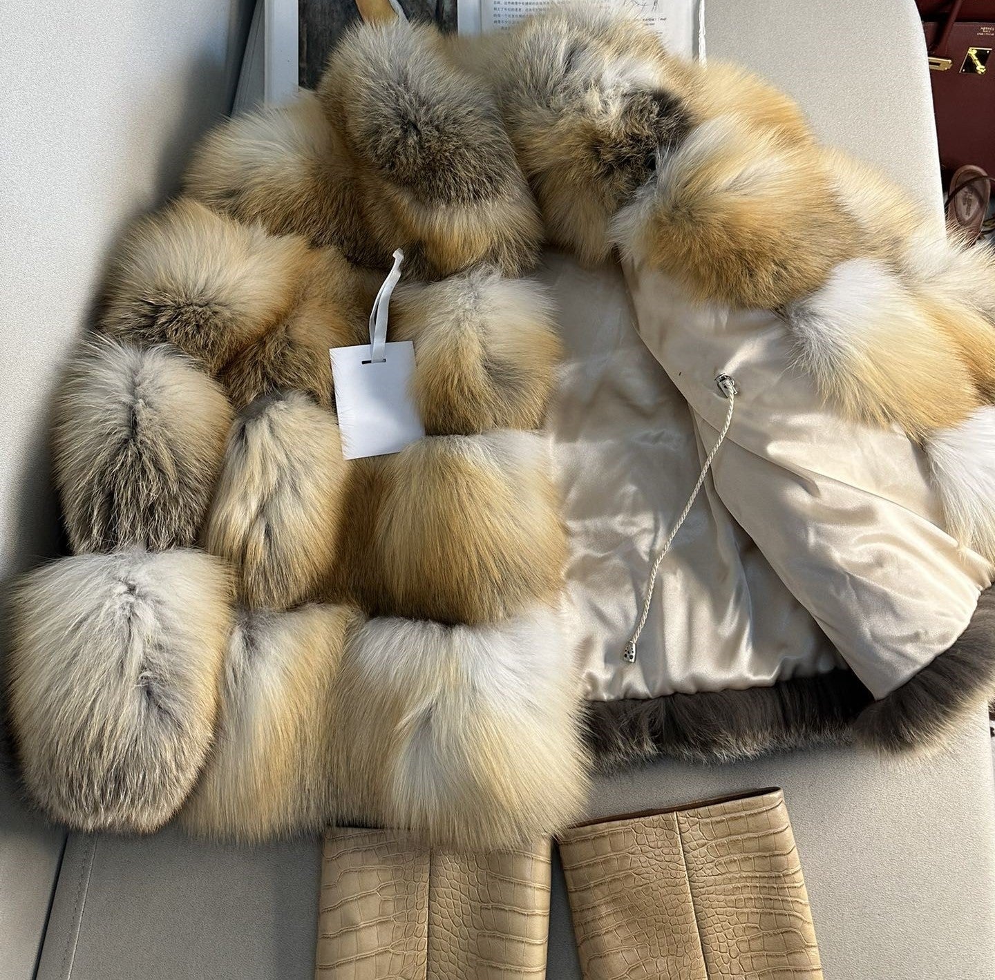 Golden Island Fox Fur