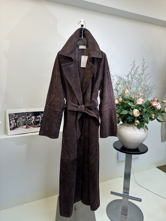 Sheep suede coat