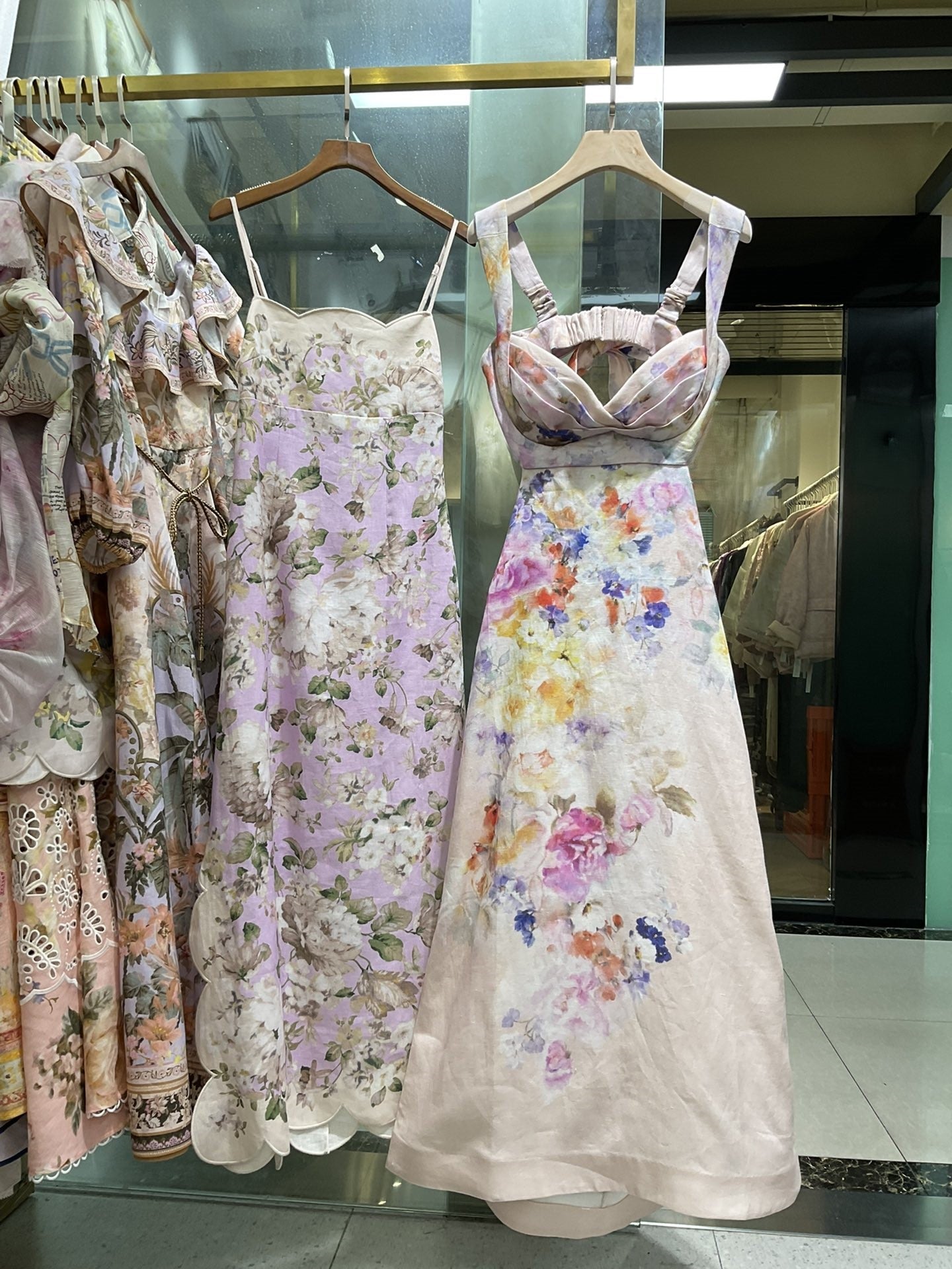 Floral colored dress