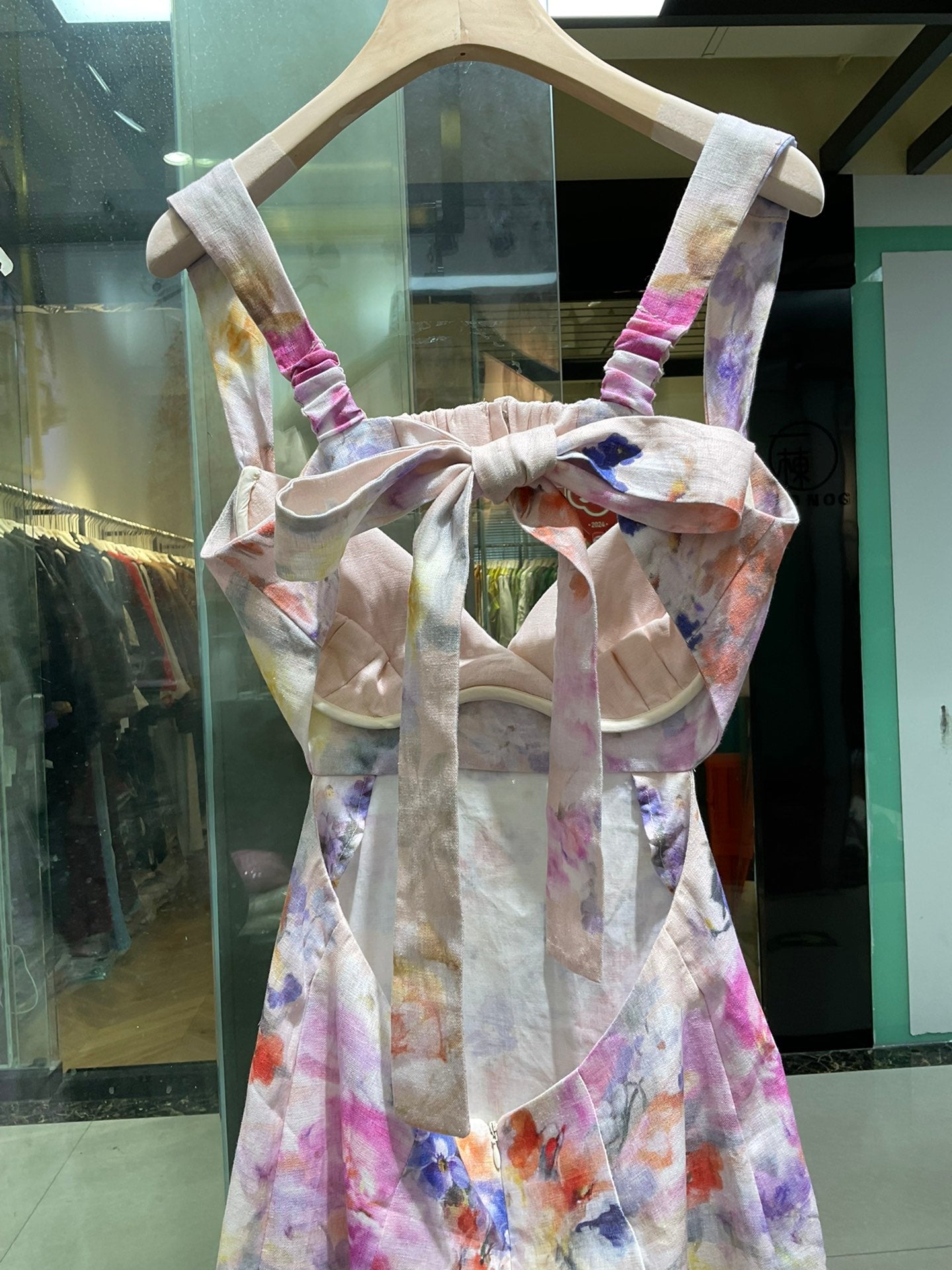 Floral colored dress