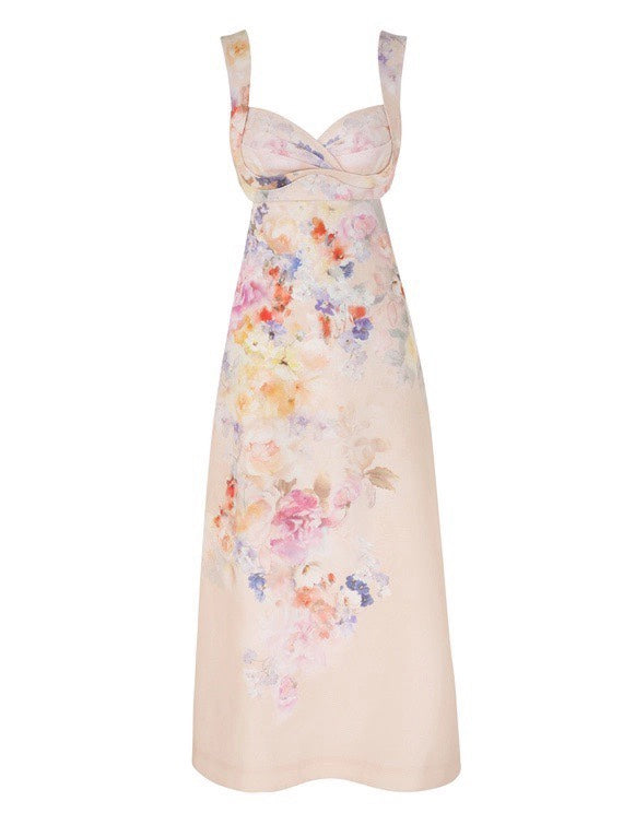 Floral colored dress