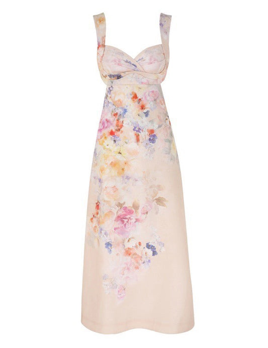 Floral colored dress