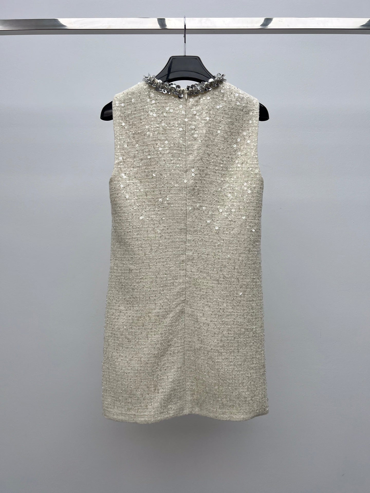 Beaded hollow dress